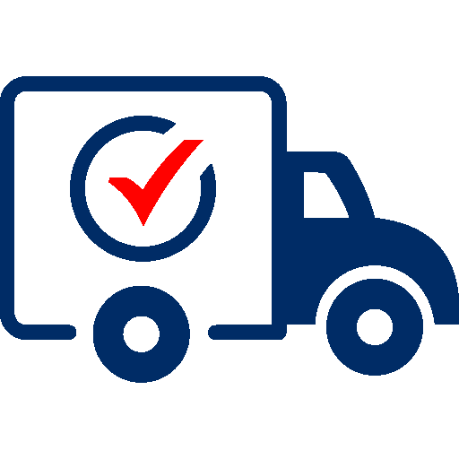 truck delivered icon