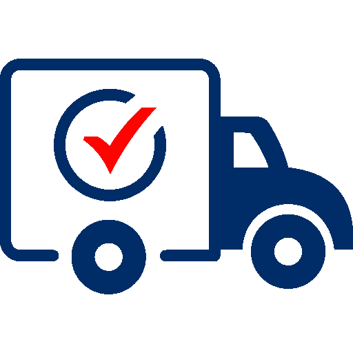 truck delivered icon